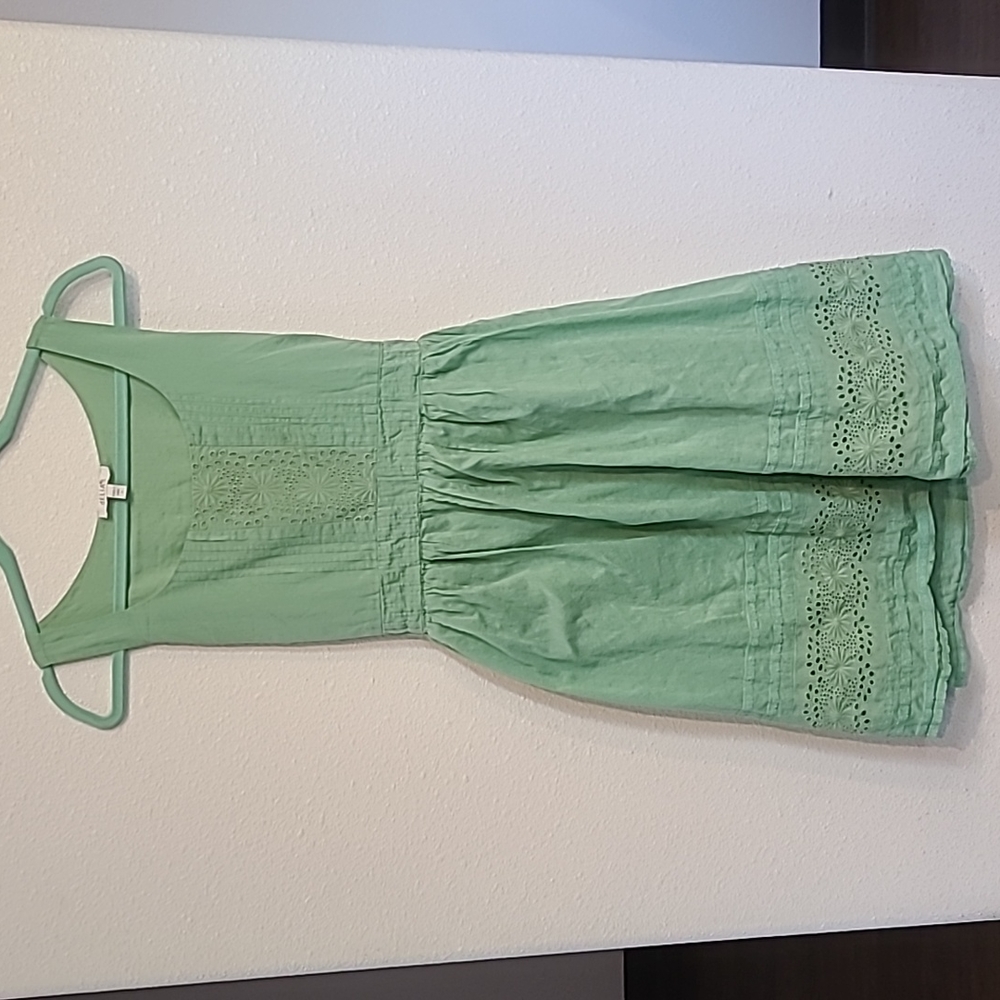 Delia's seafoam green dress